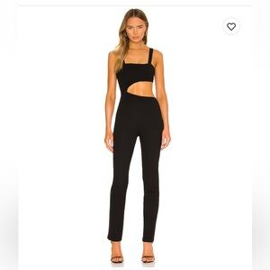 Brylee cut out jumpsuit in black